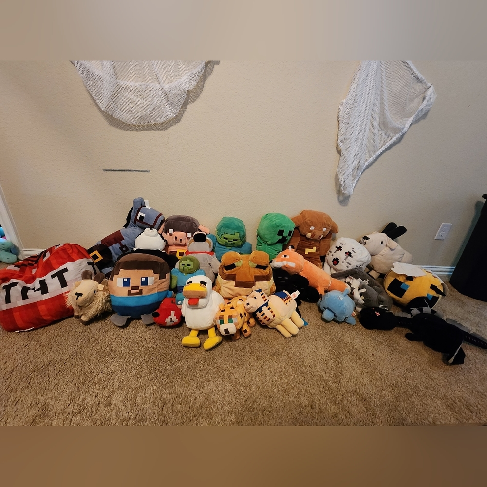 Minecraft Plushies (all plushies)